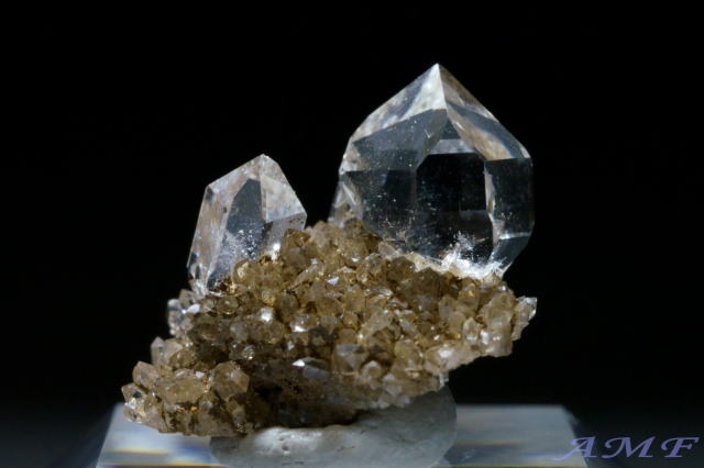 ニューヨーク州産ハーキマーダイヤモンドの綺麗な標本91