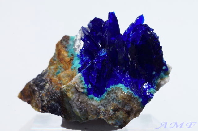 アメリカ・アリゾナ州産リナライト青鉛鉱の綺麗な高品質標本1
