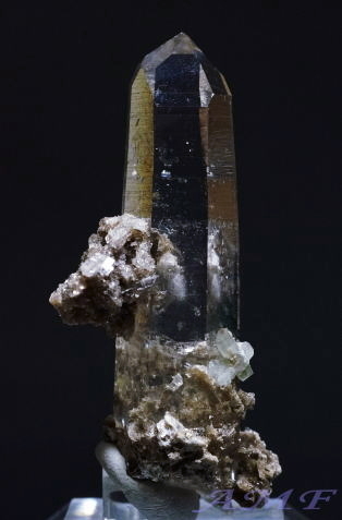 パナスケイラ鉱山産アパタイト付き水晶11