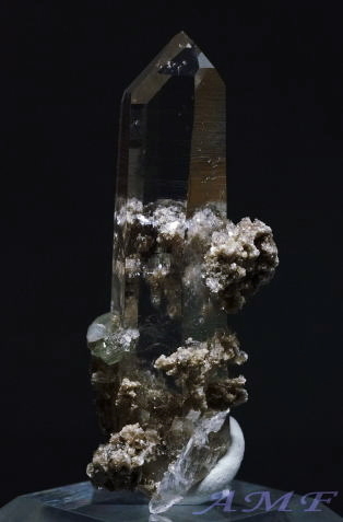 パナスケイラ鉱山産アパタイト付き水晶16
