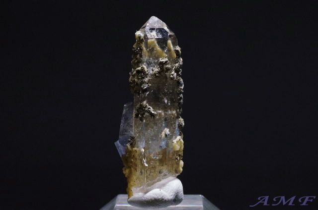 パナスケイラ鉱山産アパタイト付き水晶