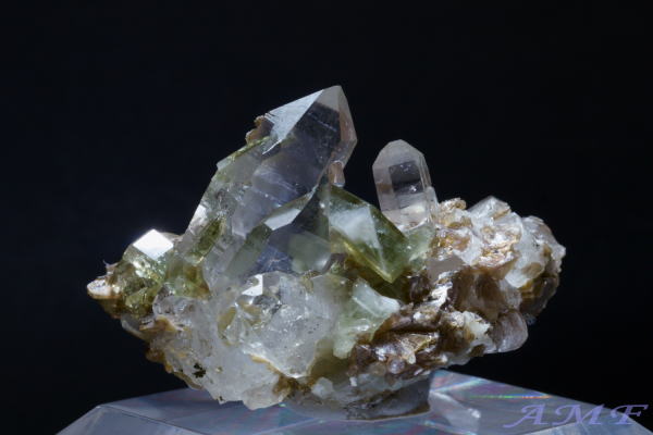 ポルトガル・パナスケイラ鉱山産アパタイト付き水晶56
