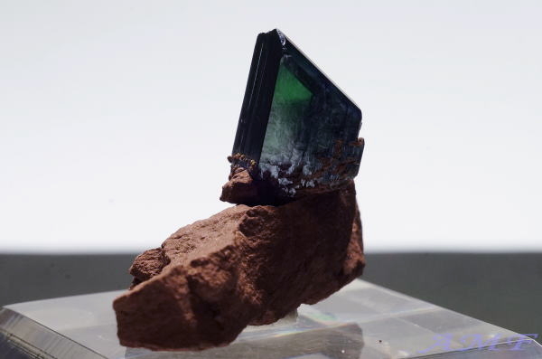 ボリビア産ビビアナイト（藍鉄鋼）の母岩付き標本6