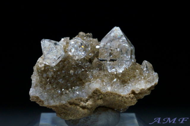 ニューヨーク州産ハーキマーダイヤモンドの綺麗な標本81
