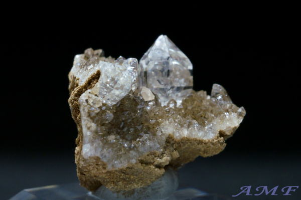 ニューヨーク州産ハーキマーダイヤモンドの綺麗な標本82
