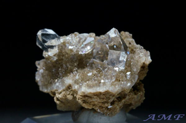 ニューヨーク州産ハーキマーダイヤモンドの綺麗な標本87