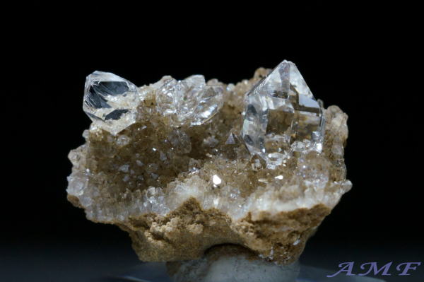 ニューヨーク州産ハーキマーダイヤモンドの綺麗な標本86