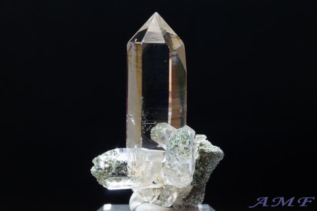 インド・マニハール産水晶の綺麗な標本001