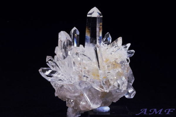 美しいアーカンソー州産水晶クラスター5